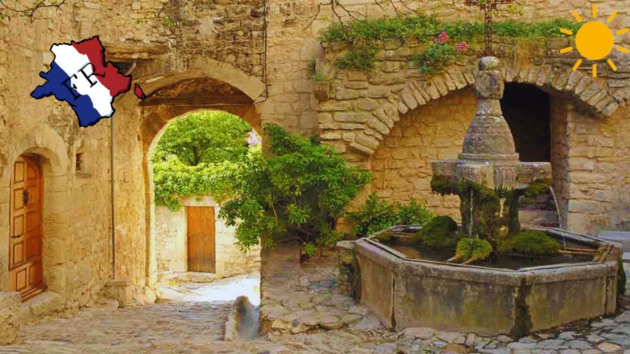 CRESTET - INCROYABLE VILLAGE TRADITIONNEL FRANÇAIS - LES PLUS BEAUX VILLAGES DE FRANCE