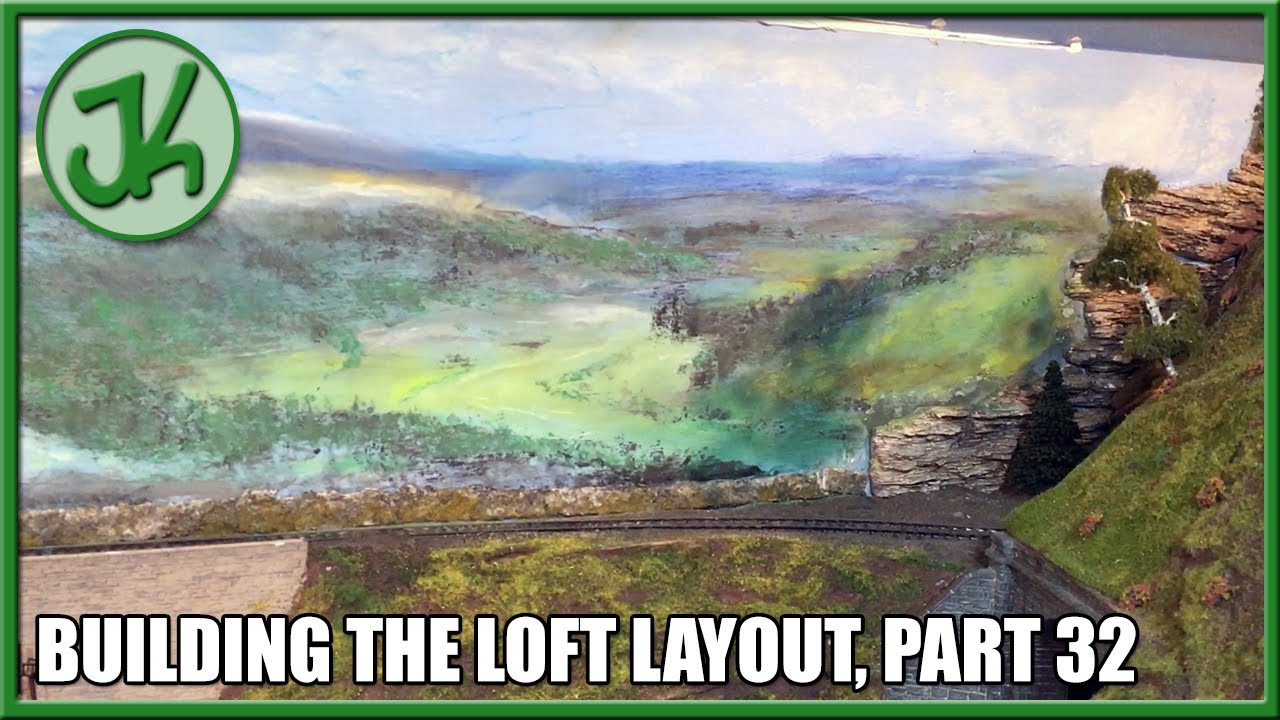 Adding an Amazing Backscene - Building the Loft Layout, part 32