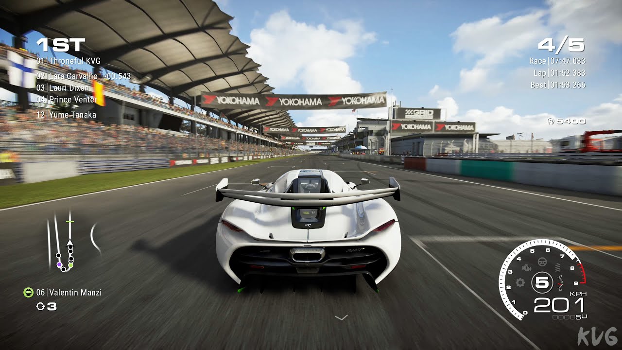 GRID Legends - Koenigsegg Jesko - Gameplay (PC UHD) [4K60FPS]