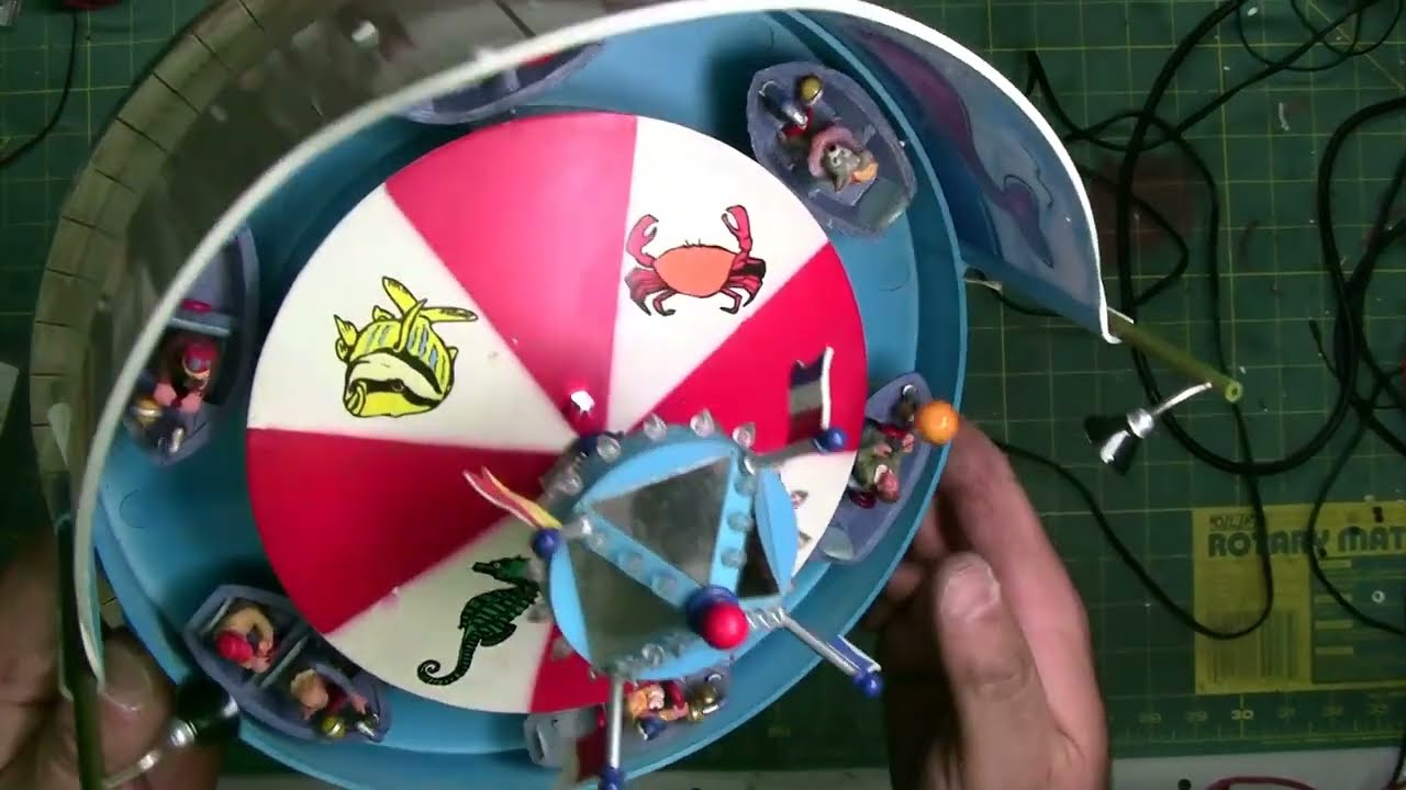 Lemax Kiddie Cruise Repair with viewer addition in description
