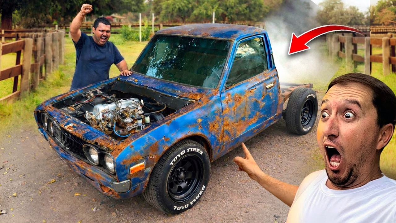 YA PRENDIÓ la DATSUN DESPUÉS de 12 AÑOS sin MOTOR