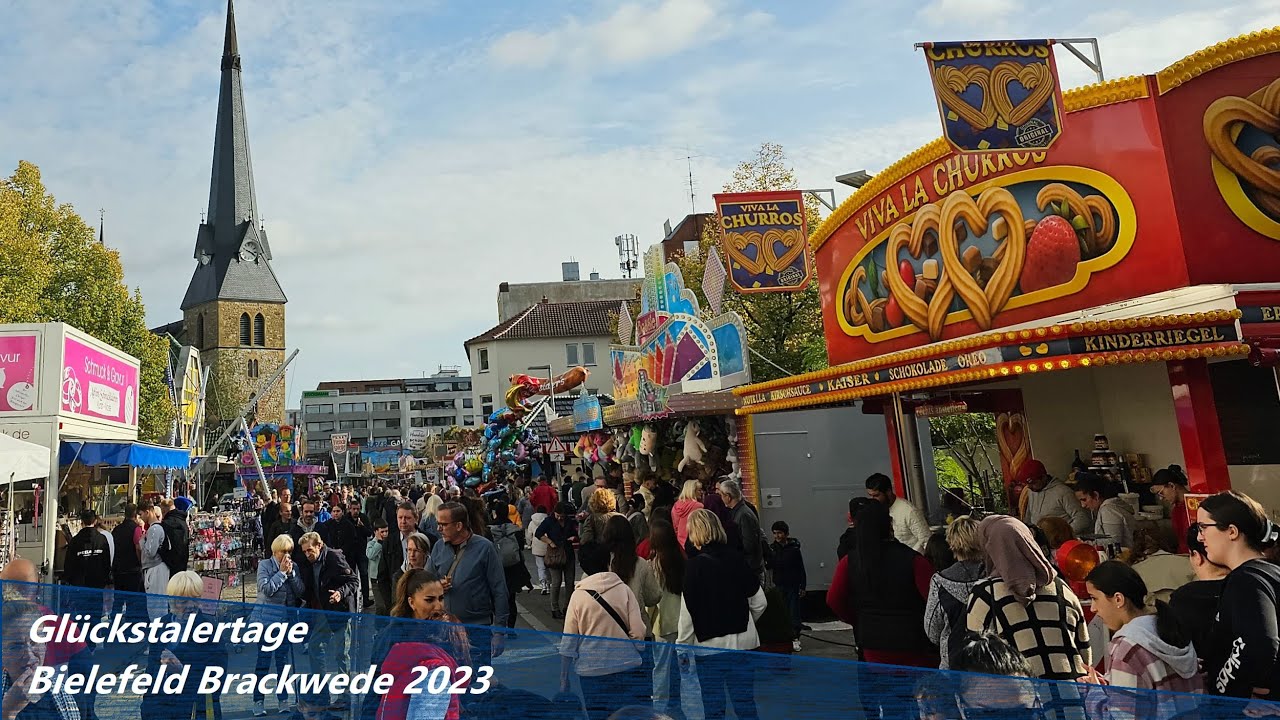 48. Glückstalertage in Bielefeld Brackwede - Stadtfest - Kirmes - 2023