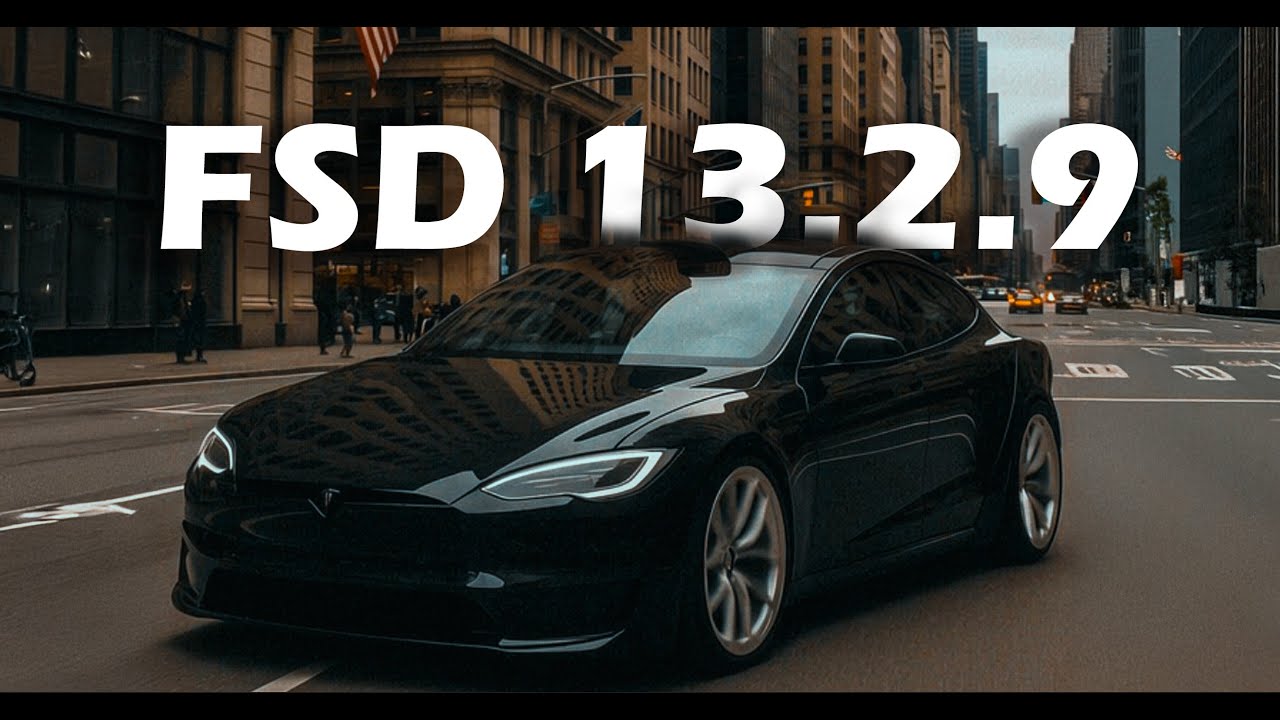 TESLA MODEL S PLAID FSD 13.2.9 TEST DRIVE