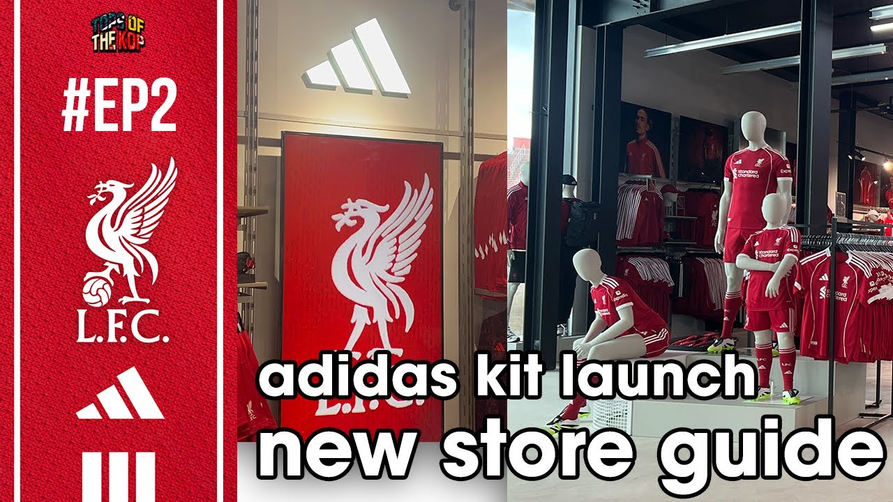 EXCLUSIVE Access: Inside Liverpool's NEW Club Shop for the Adidas Kit Launch! FULL TOUR