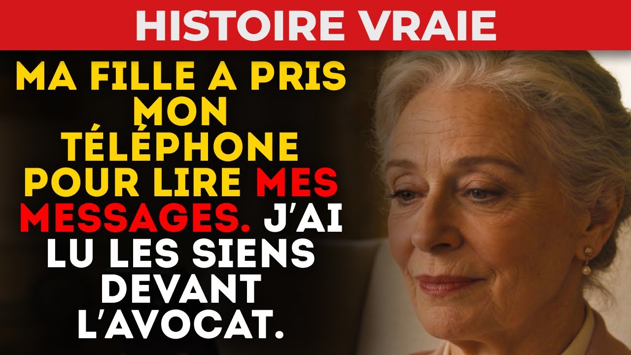 Ma Fille A Pris Mon Téléphone Pour Lire Mes Messages. J’Ai Lu Les Siens Devant L’Avocat.