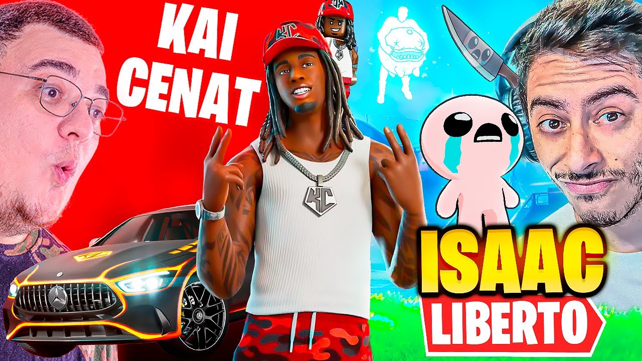 😱 Joguei ANTES com a skin KAI CENAT e o ISAAC no FORTNITE! Duo com Patriota 🔥
