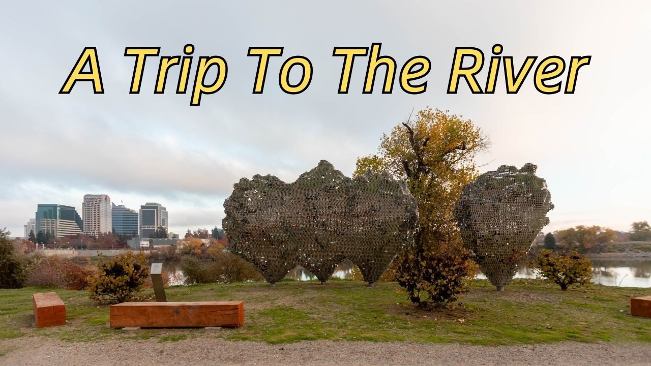 We Took a Sunset Stroll Along the Sacramento River (Golden Hour Cinematic Vlog)