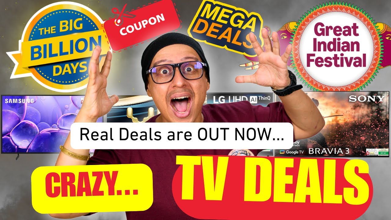Лучшие предложения на ТВ 2025 года 🔥 Amazon Great Indian Festival и распродажа Flipkart Big Billi...