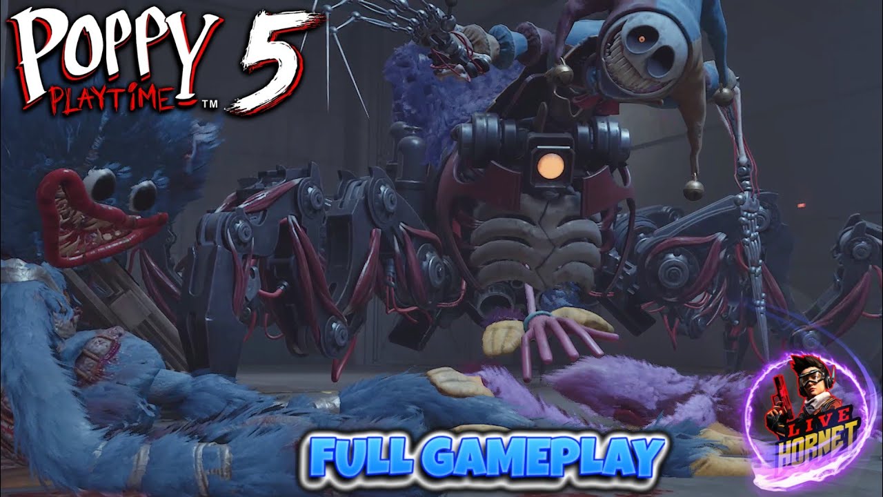 Prototype Revealed His Face, Poppy Playtime Chapter 5 Full Gameplay No Commentary.