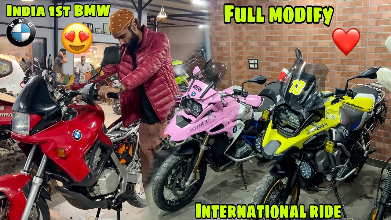 Оба моих мотоцикла полностью готовы к международной поездке 😍 или первый BMW в Индии уже в её рас...