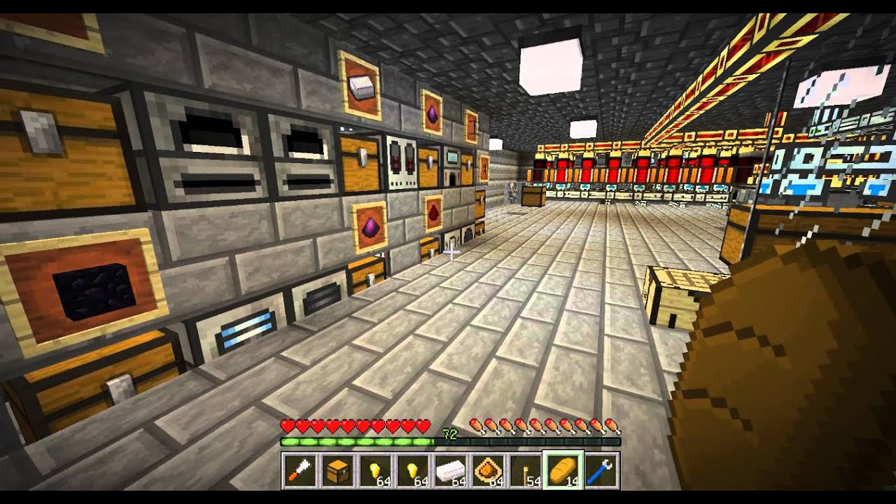 『Attack of the B-Team #15 』儲存系統 (建築版) [Minecraft][ProjectRed]