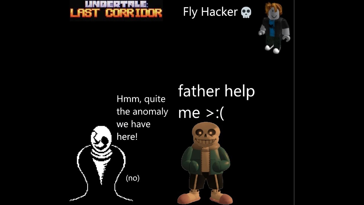 Undertale: Last Corridor - Fly Hacker Lmao 😂| Roblox #roblox #undertalelastcorridor #undertale