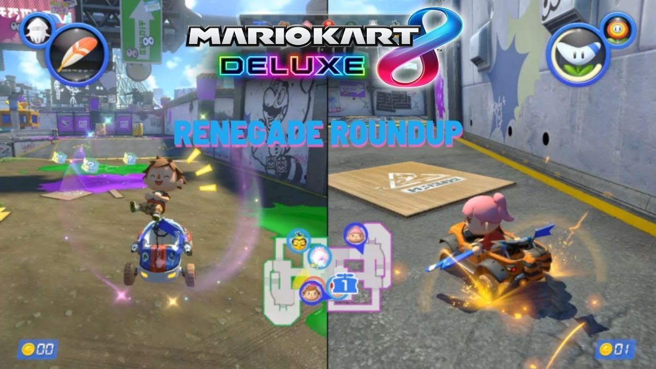 Mario Kart Renegade Roundup as Villagers