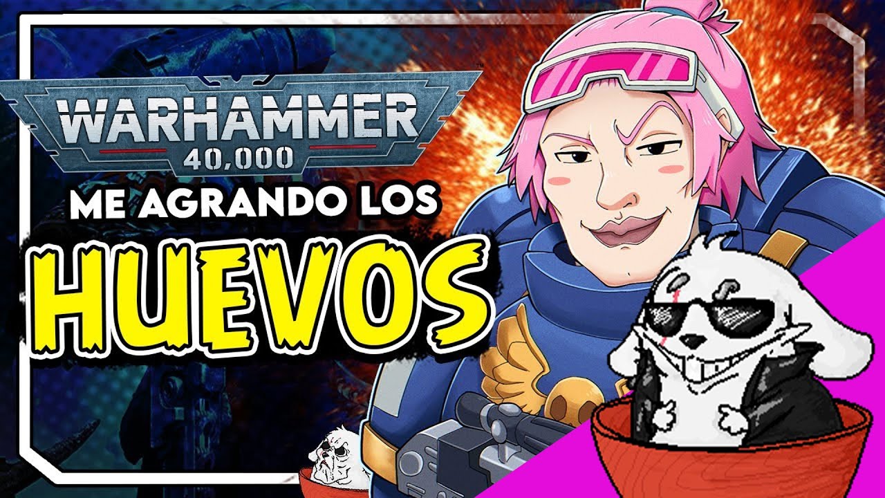 Huntleo reacciona a "el JUEGO que te volverá HOMBRE SIGMA | Warhammer Space Marines"