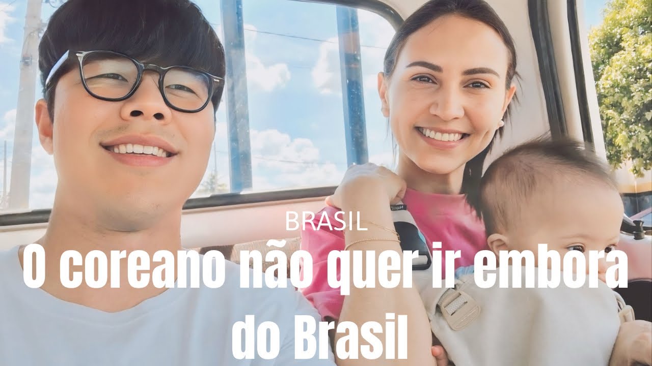O coreano não quer ir embora do Brasil.. o que eu faço?! Haha