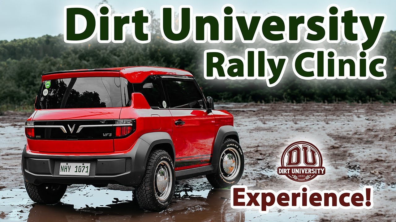 VF3 for slalom and rally? Dirt University Rally Clinic at One Lancaster Cavite! Consumption test!!