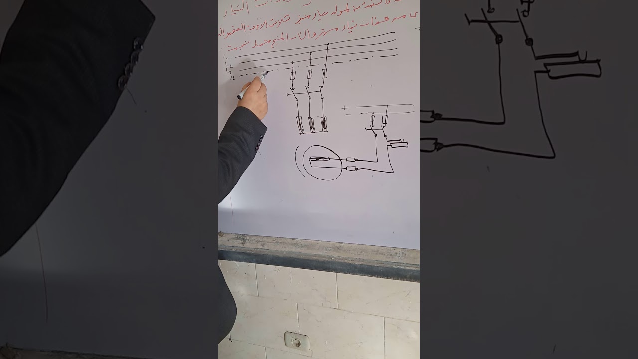 الدرس الثاني فى مادة الرسم الفني للصف الثالث تخصص تركيبات ومعدات كهربيه (عام+ مهني )