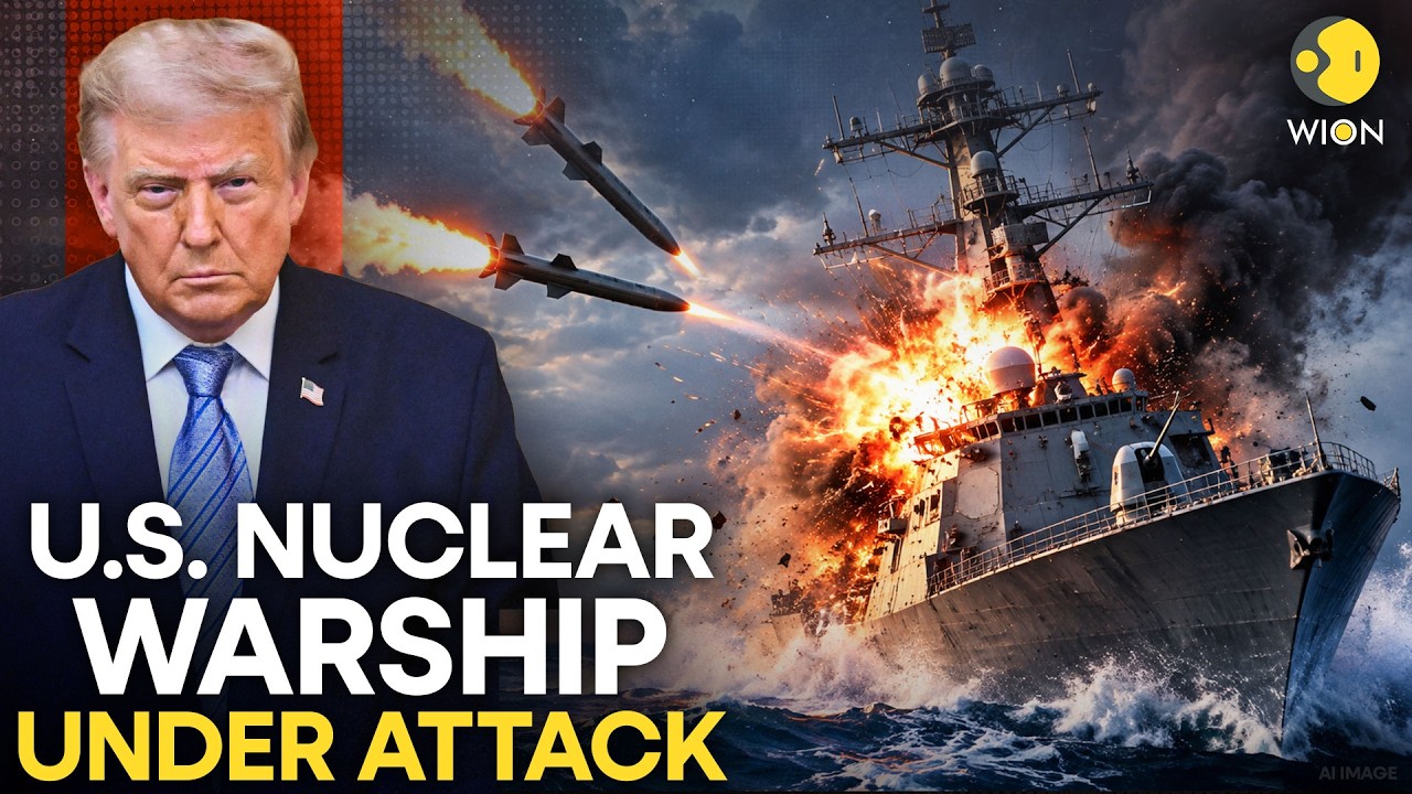 US-Iran War LIVE: Iran Fires 'Secret Weapon' At US Nuclear Carrier; Trump's Navy On High Alert |WION
