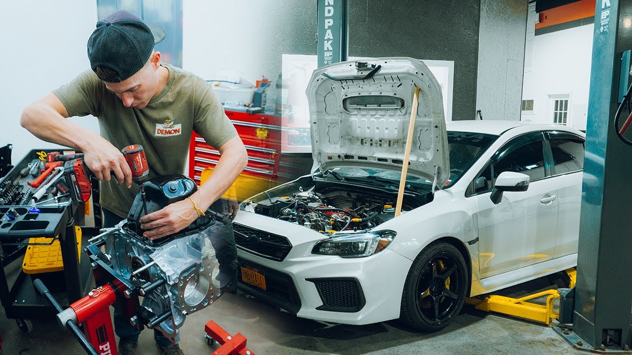 Subaru STI Engine Assembly // IAG 750