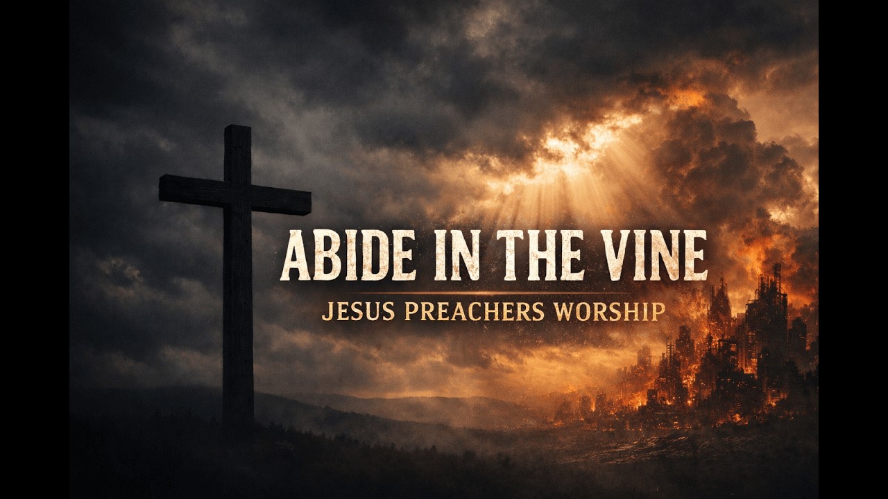 ABIDE IN THE VINE – 26 Minute Prayer & Worship | Jesus Preachers