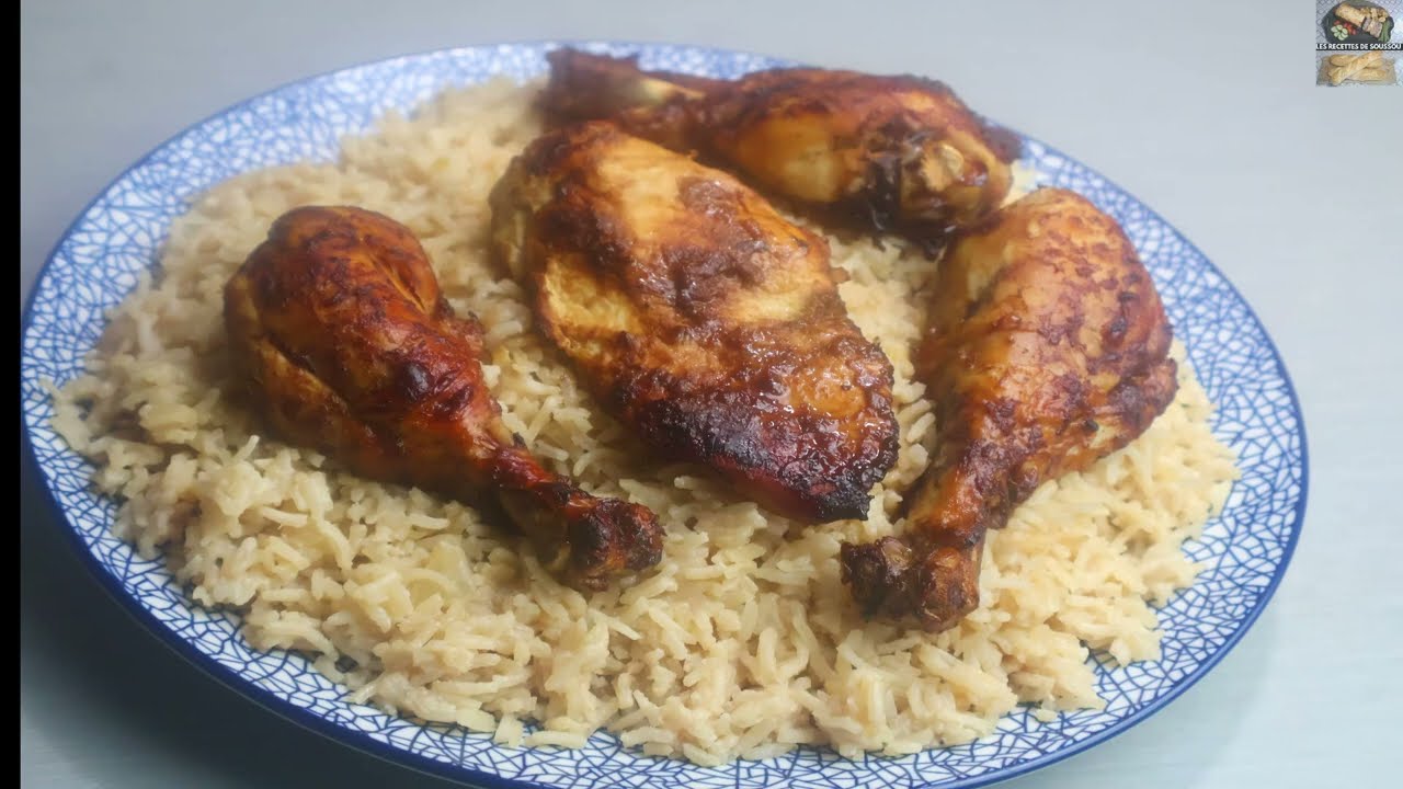 Poulet et riz fa&ccedil;on asiatique