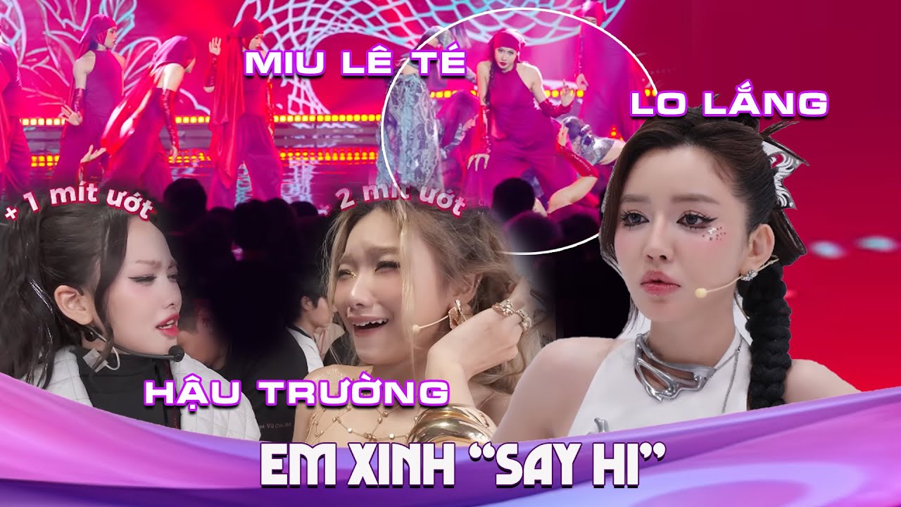 Bích Phương lo lắng khi thấy Miu Lê té, Yeolan - DANMY 