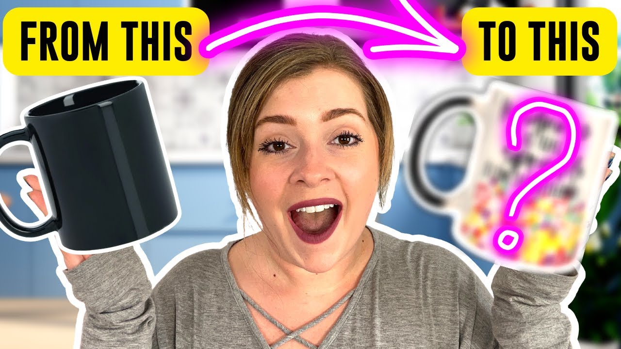 Cricut Design Space for SUBLIMATION?! How to Sublimate a Mug with Cricut Mug Press