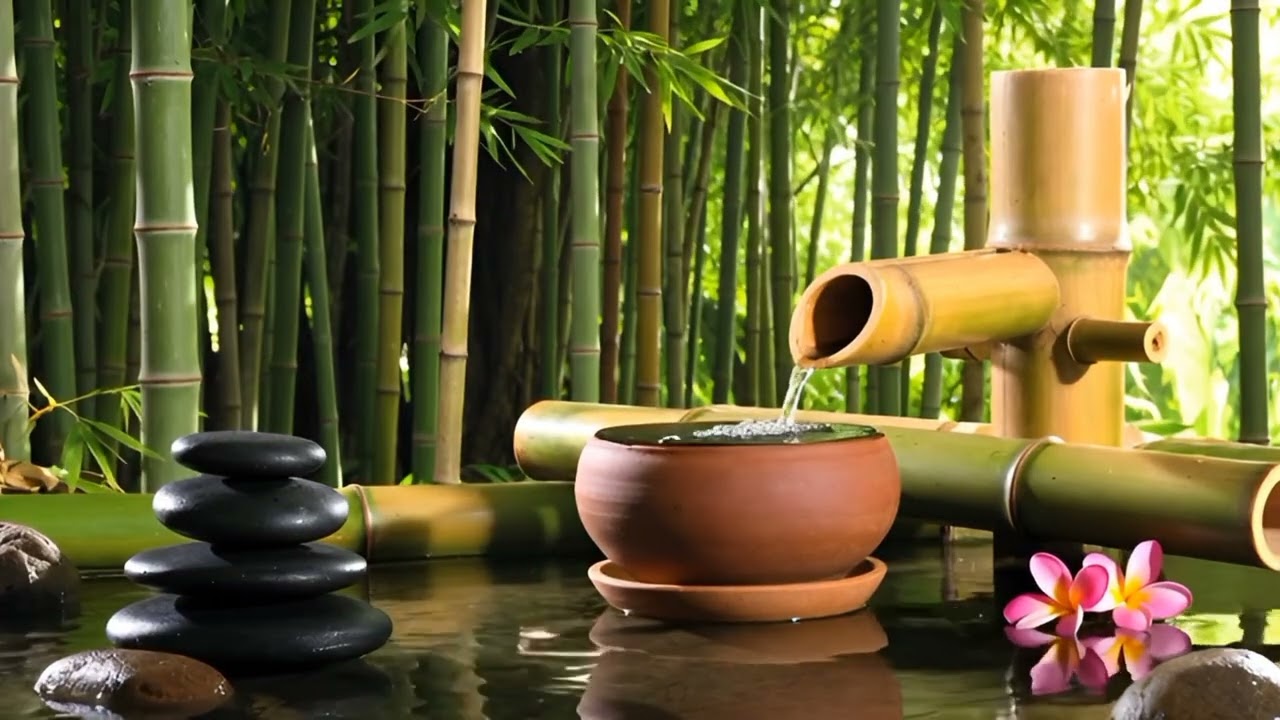 Healing Frequency Sleep Music + Water Sounds | Soft Piano, Zen Music & Sleep Aid for Insomnia