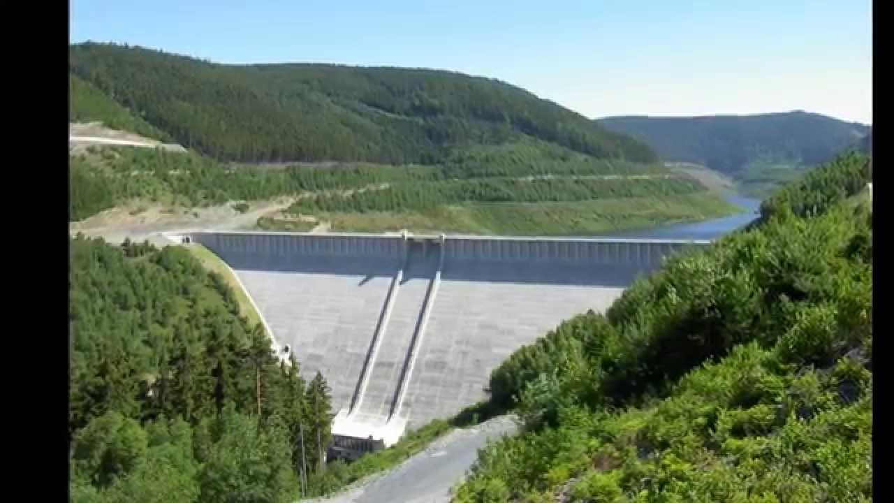 Bau der Talsperre Lichte Leibis 2002 bis 2008