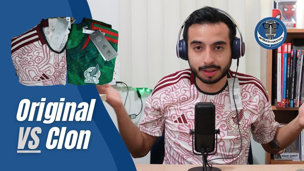 Original vs Clon - Playera de México Qatar 2022