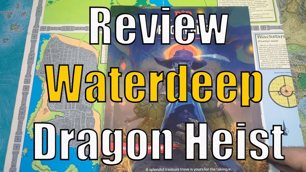 Um papo sobre Waterdeep Dragon Heist !!