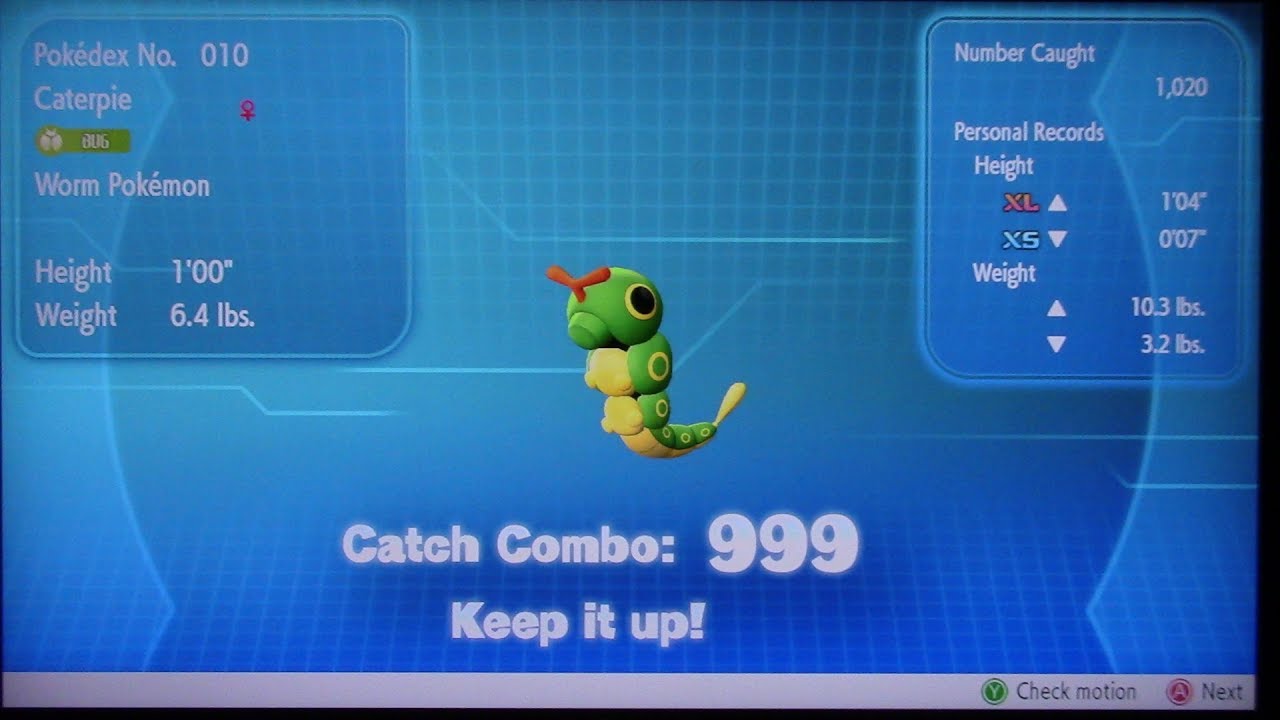 Pokemon Let's Go Pokemon Box Limit and 999 Catch Combo