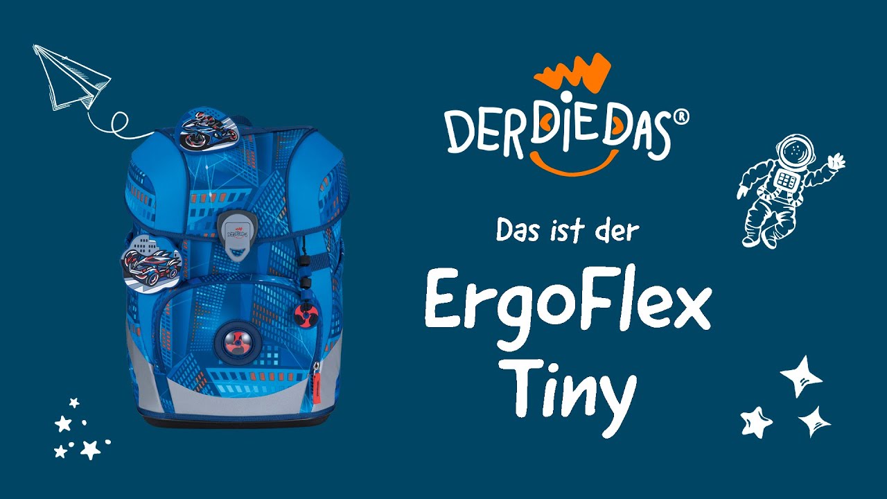 DerDieDas ErgoFlex Tiny - Der clevere Schulranzen