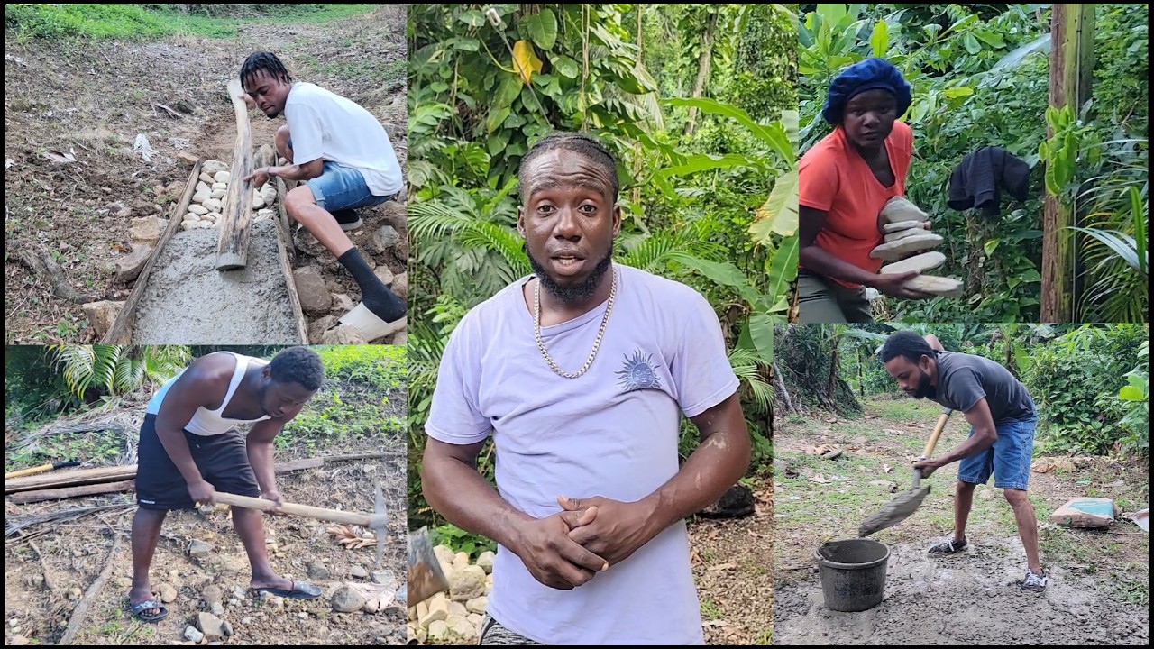 WORKING ROAD FOR MY HOUSE PROJECT DEE 