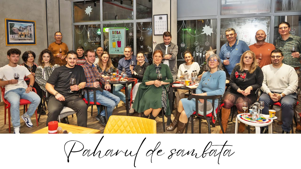 „Paharul de Sâmbătă”, ultima ediție din acest an, s-a desfășurat într-un cadru festiv