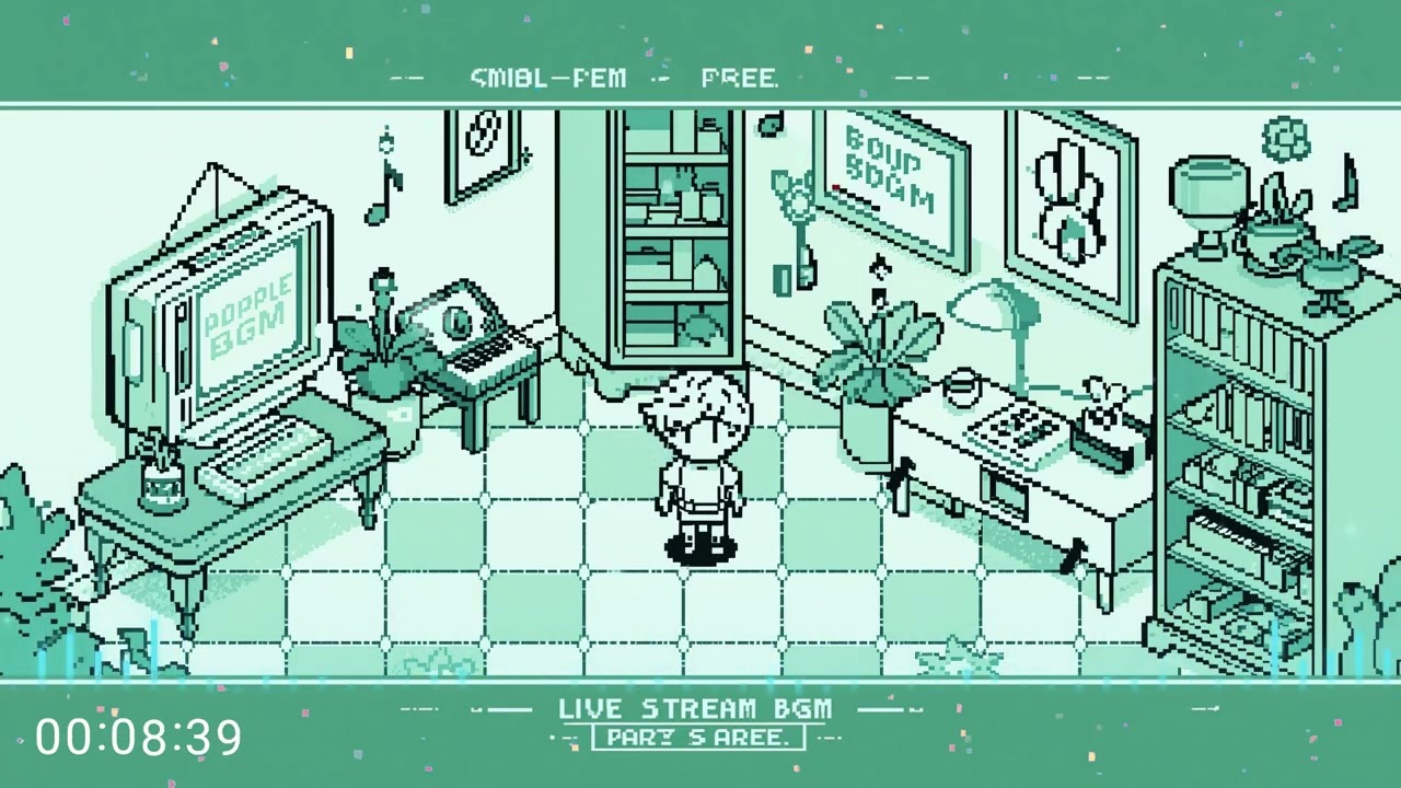 【フリーBGM】レトロゲーミングな電子音🎮まったり配信待機BGM｜Popple BGM