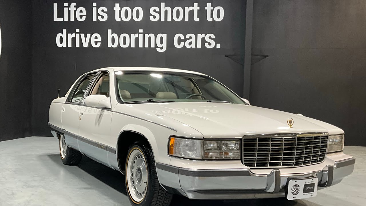 (Sold) 1995 Cadillac Fleetwood Brougham $14,995