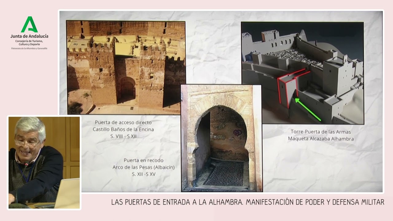 Las puertas de entrada a la Alhambra. Manifestación de poder y defensa militar. Museo de la Alhambra