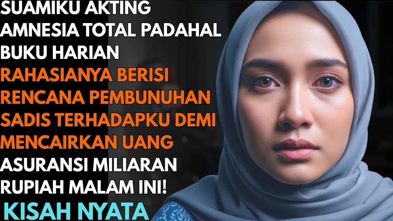 KUBACA DI BUKU HARIAN SUAMIKU YANG AMNESIA, DIDALAMNYA ADA SEBUAH RENCANA YANG MELIBATKANKU TERNYATA