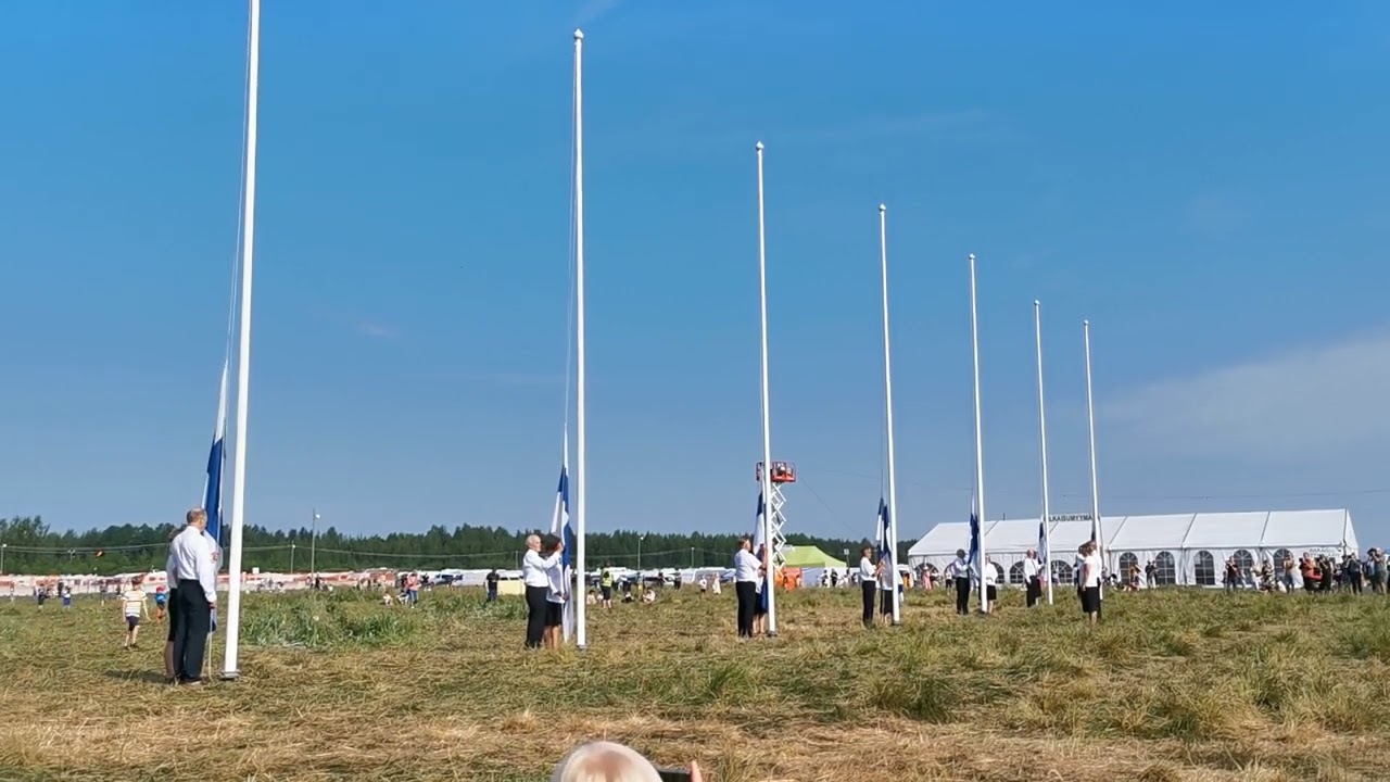 lipun nosto 30.6.2023 suviseurat 2023 kauhava