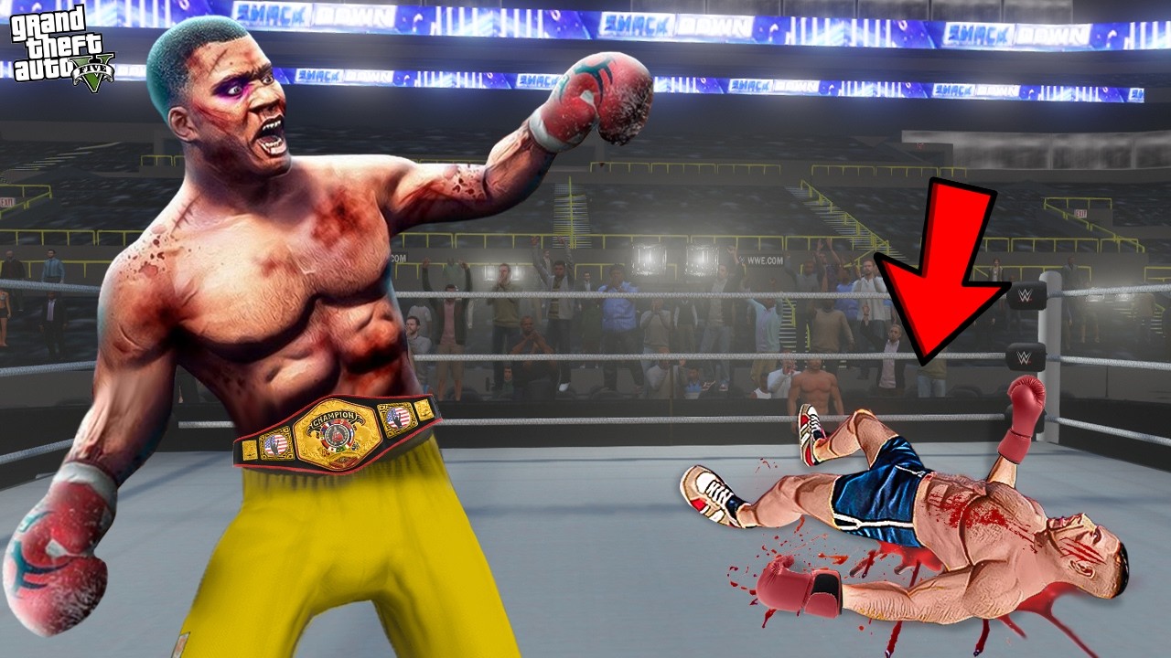 Franklin Become Worlds Greatest Boxer in GTA 5 !
