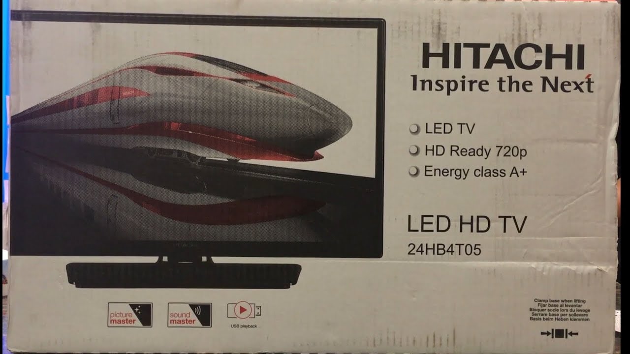 📺👉HITACHI LED HD TV 24HB4T05