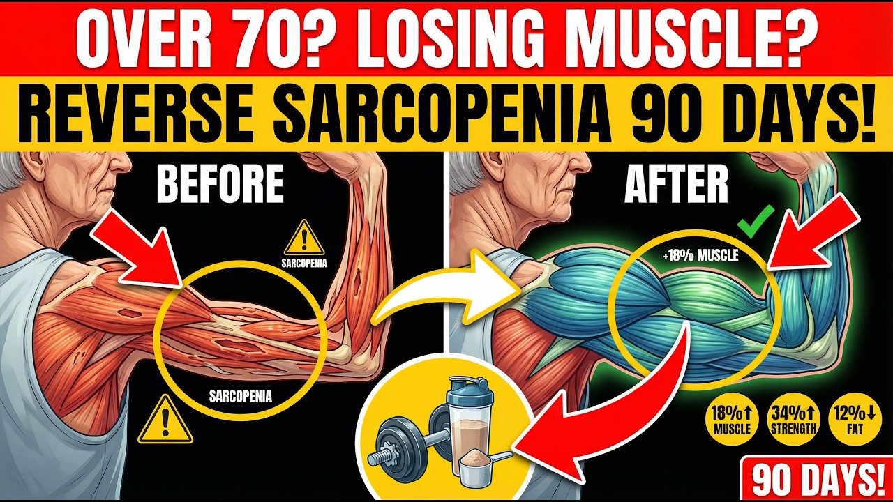 This 90-Day Protocol REVERSES Sarcopenia Over 70
