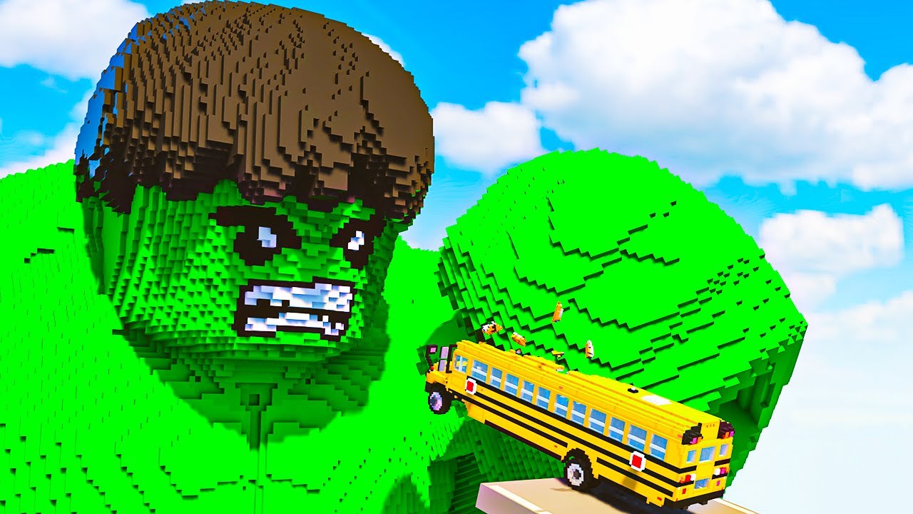 Cars vs Lego Hulk | Teardown