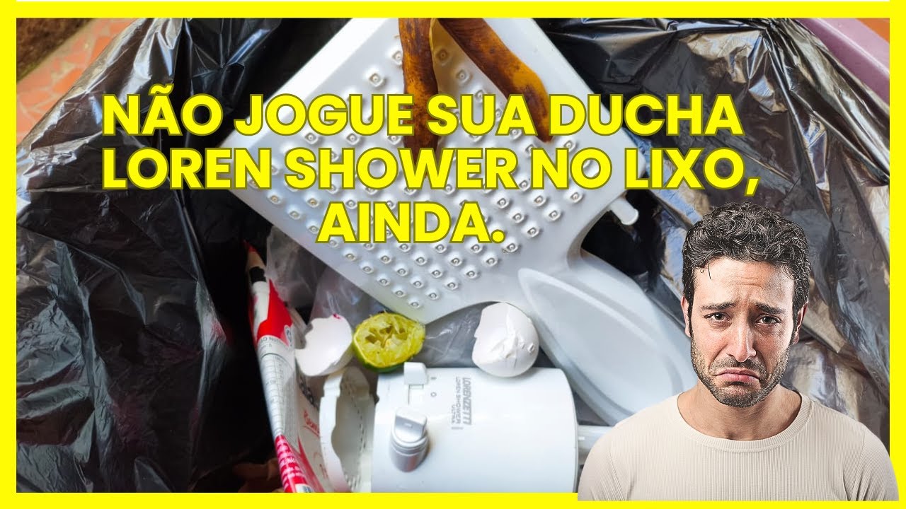 Ducha Loren Shower Lorenzetti não esquenta - Tente isto antes de jogar fora!