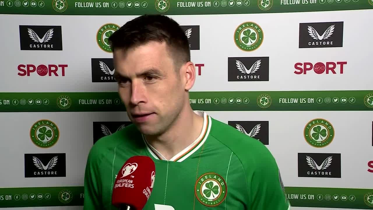 Seamus Coleman after Ireland's 1-0 defeat to France