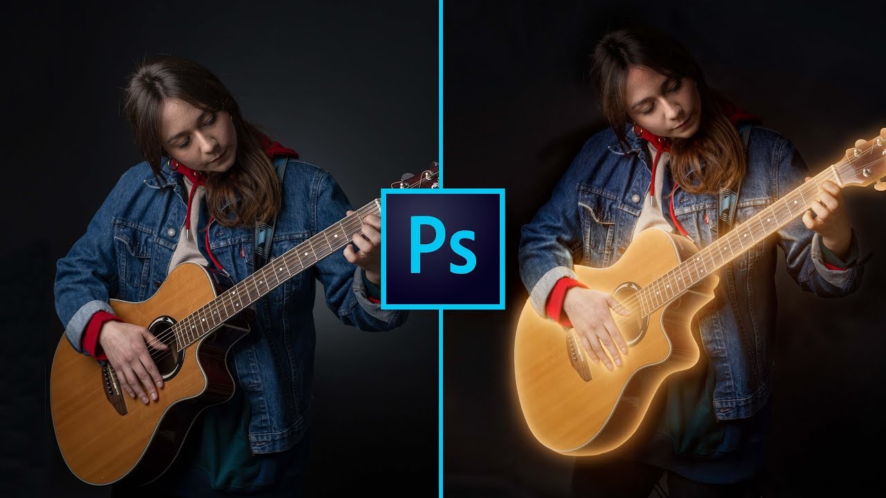 Effet GLOW/LUEUR - Tuto PHOTOSHOP