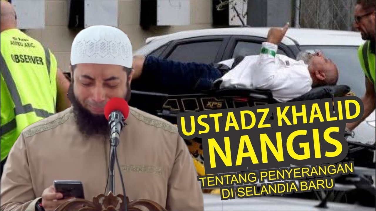 MERINDING !! USTADZ KHALID BASALAMAH NANGIS SAAT MEMBAHAS PEMBANTAIAN UMMAT ISLAM DI DUNIA