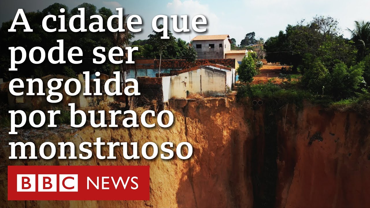 As voçorocas que ameaçam cidade brasileira - e são problema global | Documentário BBC