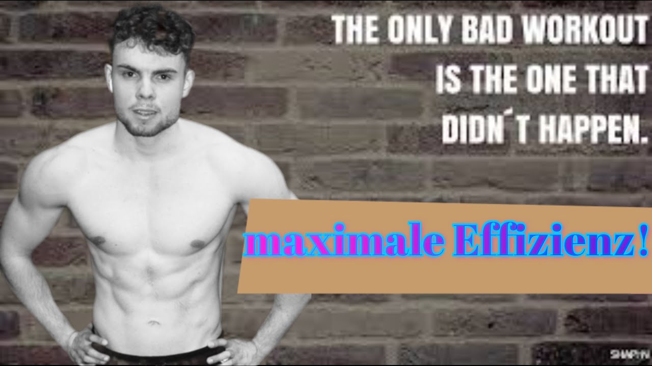 Die effizienteste Trainingsmethode!